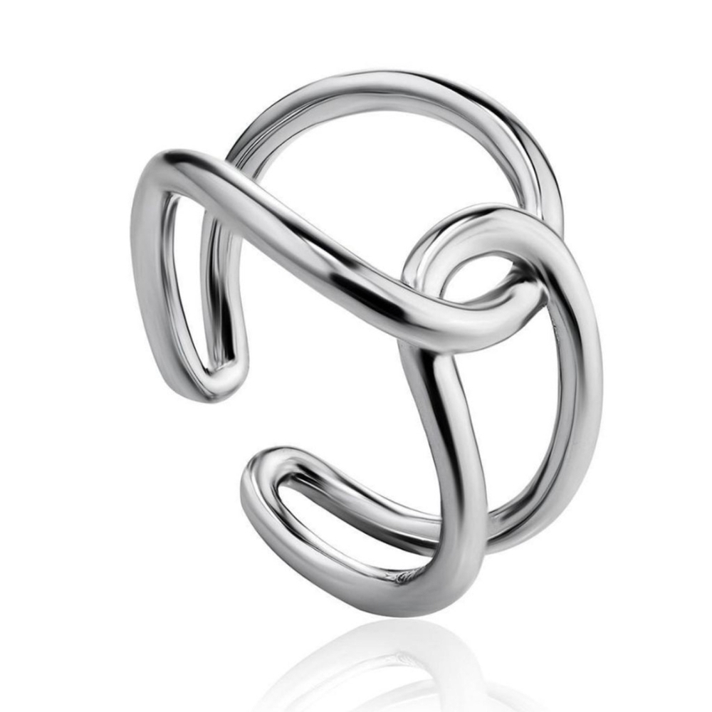 Knot‎ Adjustable Ring | 925 Sterling Silver